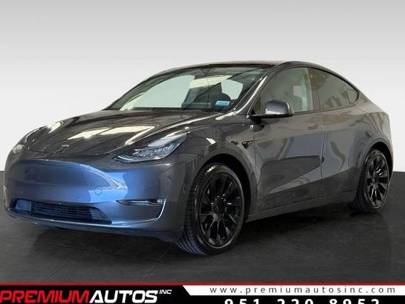 TESLA MODEL Y 2021 5YJYGAEE2MF199777 image